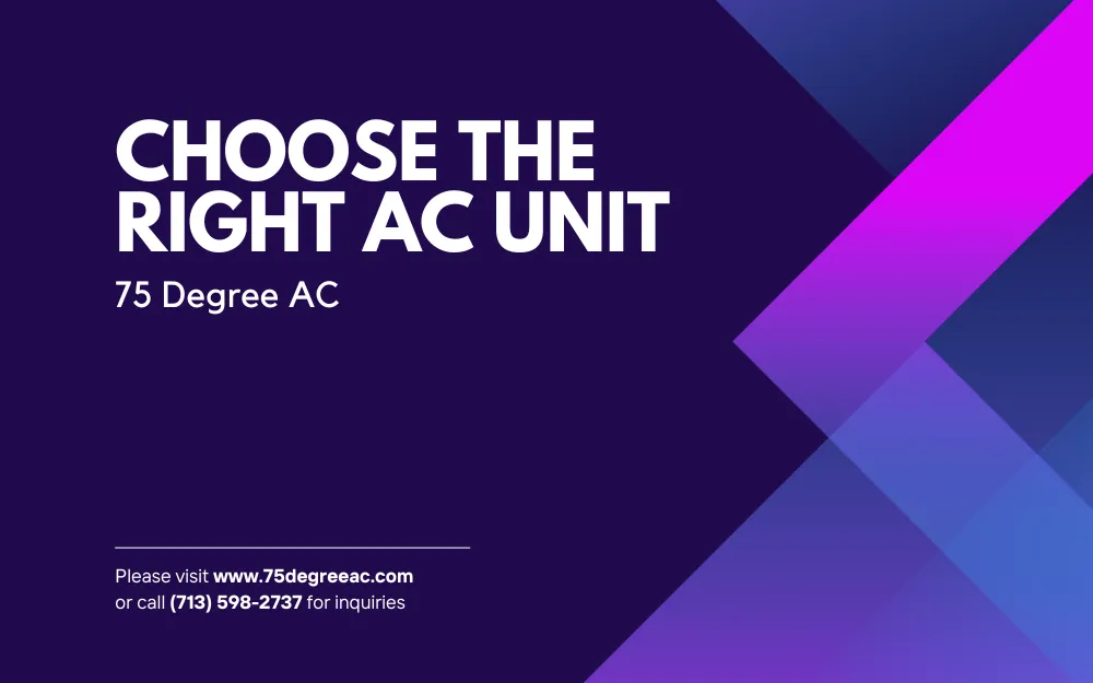 Choose the Right AC Unit