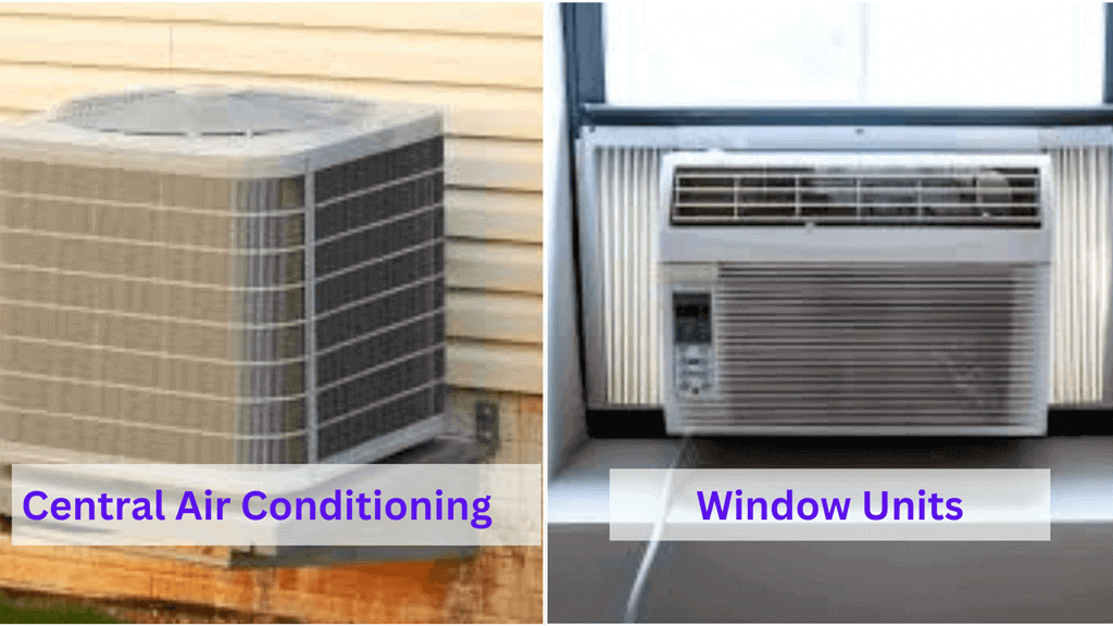 Central Air Conditioning vs Window Units