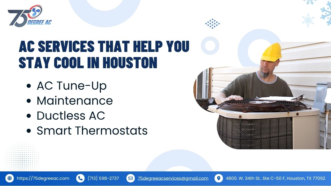 Get the complete breakdown of Houston weather in July 2025 2 Services of 75 Degree AC