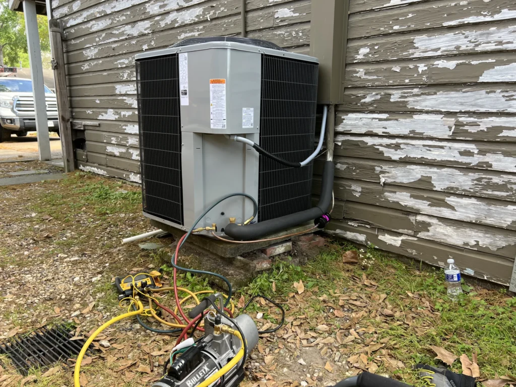 Residential HVAC service call in Fort Bend County, dispatched from the Richmond branch