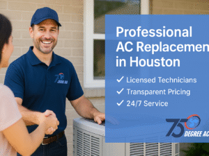 AC Replacement Houston - 75 Degree AC