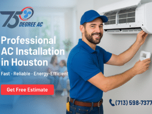 AC Install Houston - 75 Degree AC
