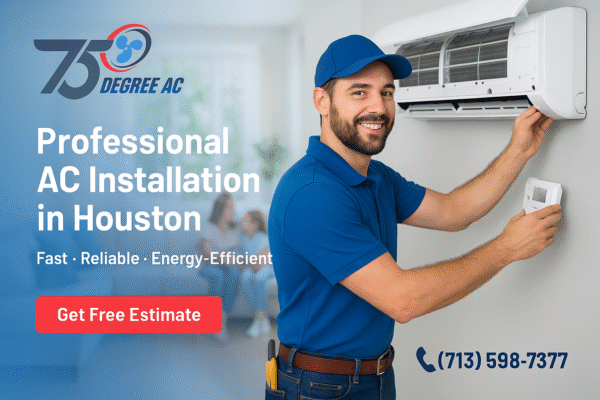 AC Install Houston - 75 Degree AC