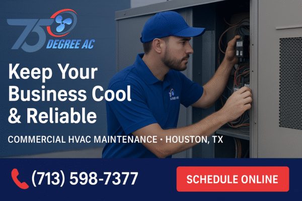 Commercial HVAC Maintenance Houston - 75 Degree AC