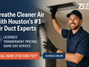 Air Ducts Houston - 75 Degree AC