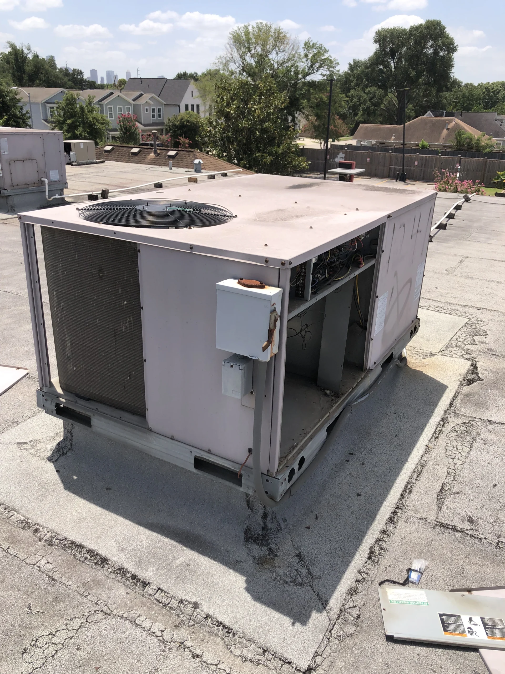 Full HVAC system repair and installation in Trinity / Houston Gardens, Houston, TX by 75 Degree AC