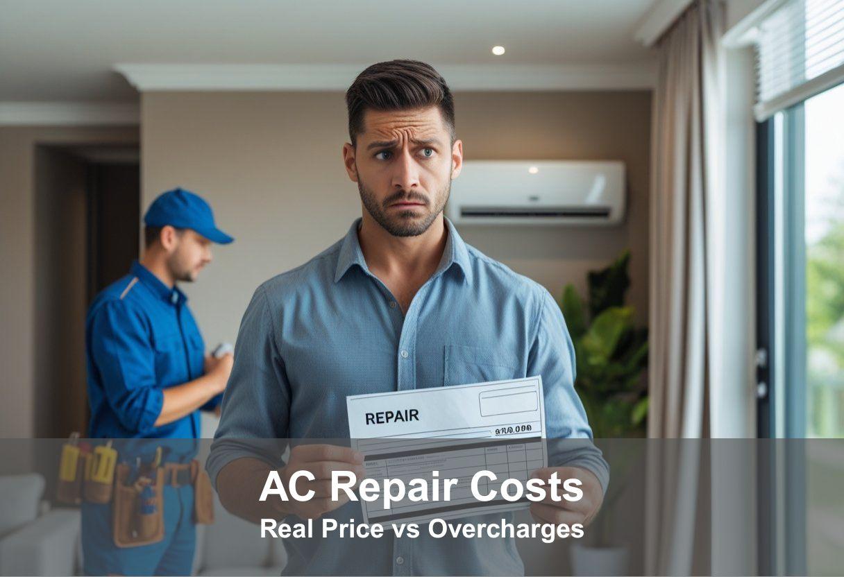 Cost comparison showing savings from regular AC maintenance vs emergency repairs in Houston