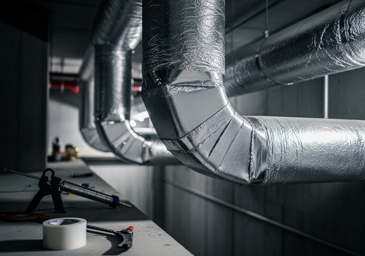 Professional ductwork sealing and inspection