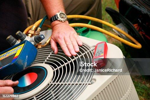 Energy efficient AC system after professional repair