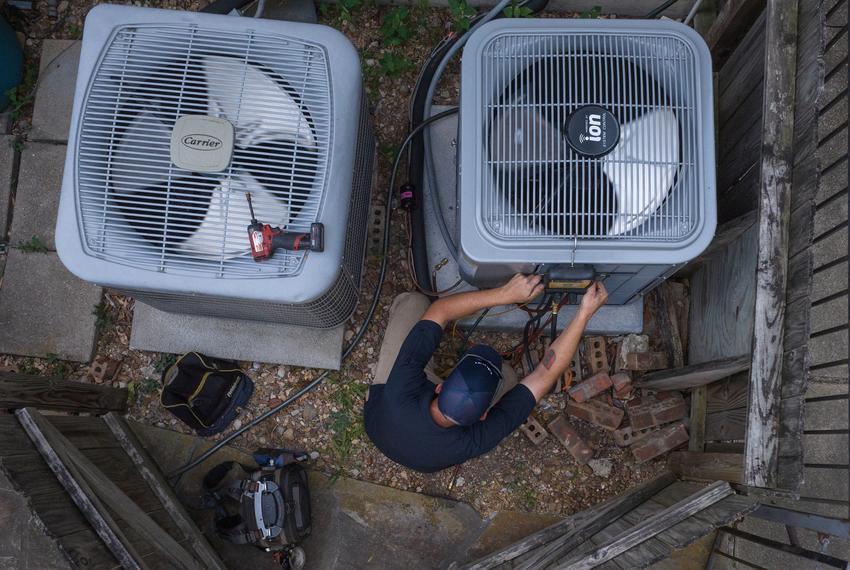Houston extreme heat requiring same-day AC repair