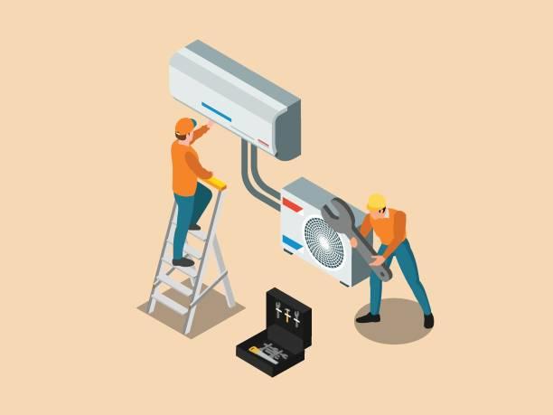 Regular AC maintenance preventing emergency repairs