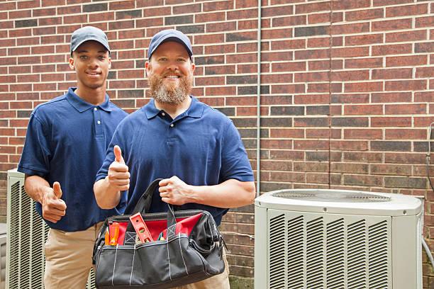 Professional HVAC installation team serving Katy Texas